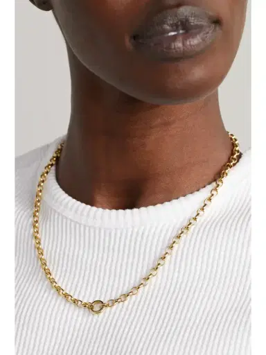 Foundrae Heavy 18-karat Gold Necklace | Thumbnail 2