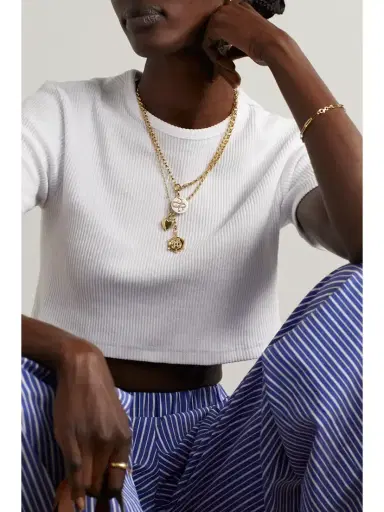 Foundrae Heavy 18-karat Gold Necklace | Thumbnail 5