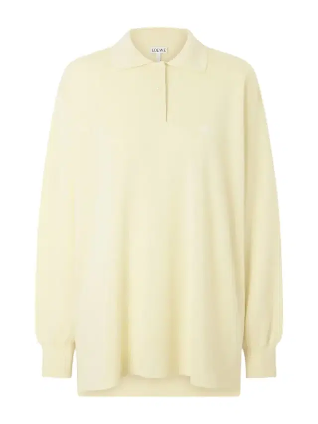 Loewe Cashmere And Silk-blend Polo Shirt