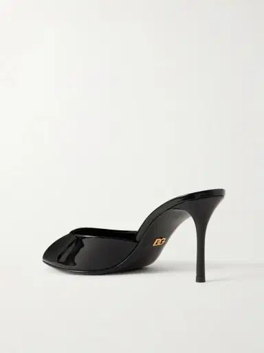 Dolce & Gabbana Patent-leather Sandals | Thumbnail 3