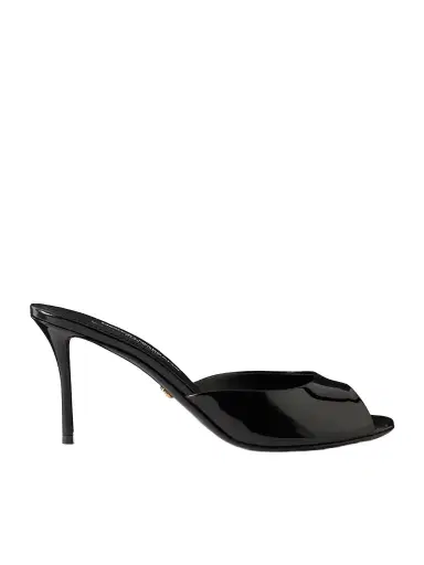 Dolce & Gabbana Patent-leather Sandals | Thumbnail 1
