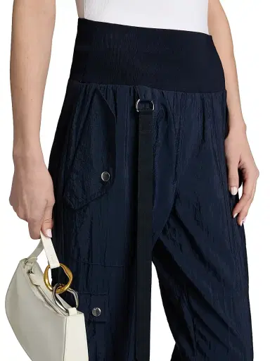 Cinq à Sept Women's Harmony Parachute Pants - Navy - Size XL | Thumbnail 6 Cinq à Sept Women's Harmony Parachute Pants - Navy - Size XL | Thumbnail 6