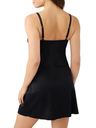Wacoal Women's Modern Affair Floral Lace Chemise - Night Sky Black - Size XL | Thumbnail 4 Wacoal Women's Modern Affair Floral Lace Chemise - Night Sky Black - Size XL | Thumbnail 4