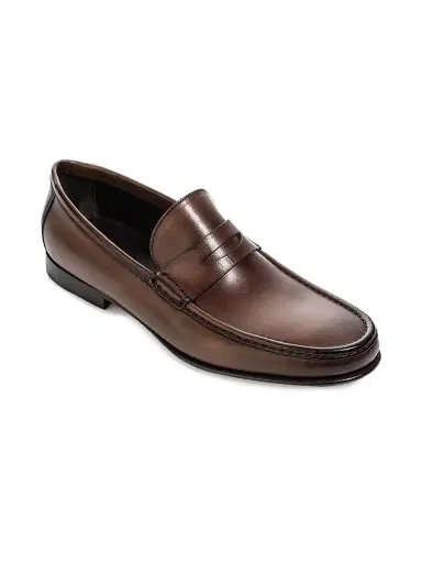 To Boot New York Men's Clapton Leather Penny Loafers - Crust Marrone - Size 9.5 | Thumbnail 2 To Boot New York Men's Clapton Leather Penny Loafers - Crust Marrone - Size 9.5 | Thumbnail 2