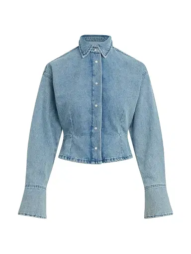Favorite Daughter Women's The Eyes On Me Denim Shirt - Lexington - Size Large | Thumbnail 1 Favorite Daughter Women's The Eyes On Me Denim Shirt - Lexington - Size Large | Thumbnail 1