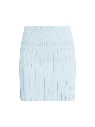 Favorite Daughter Women's The Cecilia Rib-Knit Sweater Miniskirt - Sky Blue - Size XS | Thumbnail 1 Favorite Daughter Women's The Cecilia Rib-Knit Sweater Miniskirt - Sky Blue - Size XS | Thumbnail 1