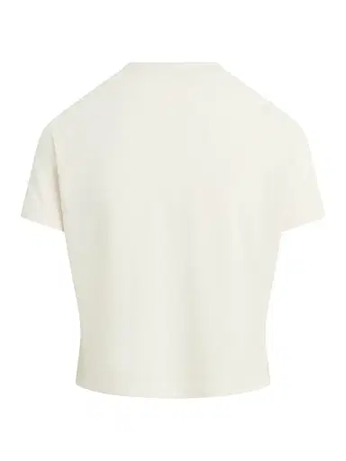 Favorite Daughter Women's The Cropped Logo T-Shirt - Gardenia Light Sage | Thumbnail 2 Favorite Daughter Women's The Cropped Logo T-Shirt - Gardenia Light Sage | Thumbnail 2