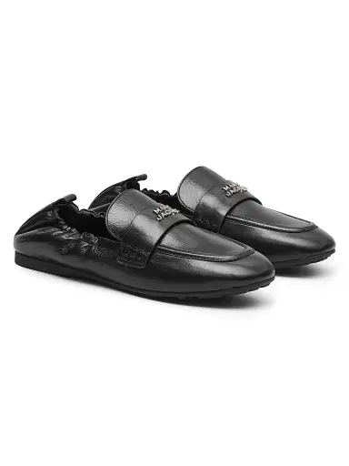 Marc Jacobs Women's The Jude Leather Loafers - Black | Thumbnail 2