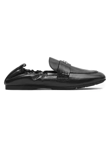 Marc Jacobs Women's The Jude Leather Loafers - Black | Thumbnail 1
