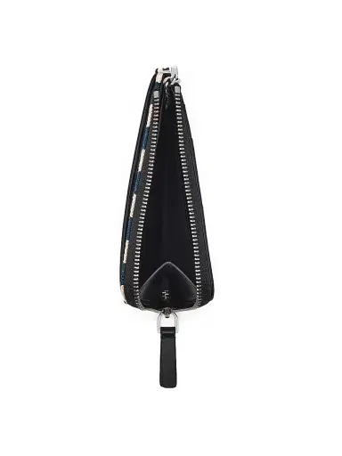 Marc Jacobs Women's The Stripe Canvas Wallet - Blue Sea Multi | Thumbnail 2