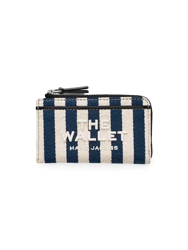 Women's The Stripe Canvas Wallet - Blue Sea Multi