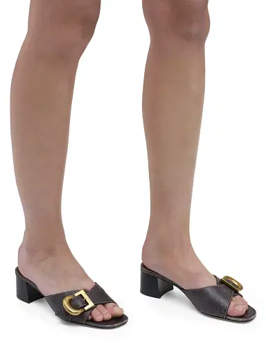 Marc Jacobs Women's The Doll 45MM Leather Sandals - Black - Size 5 | Thumbnail 5 Marc Jacobs Women's The Doll 45MM Leather Sandals - Black - Size 5 | Thumbnail 5