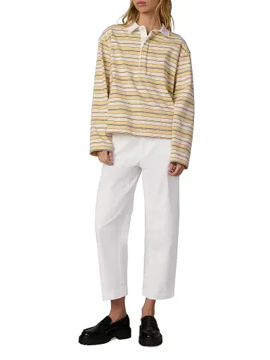 Joe's Jeans Women's The Wilder Relaxed Barrel Crop Jeans | Thumbnail 2