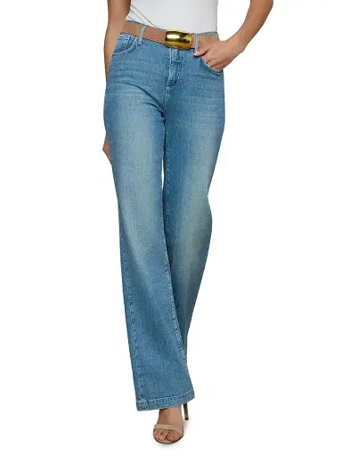 L'Agence Women's Clayton Wide-Leg Jeans | Thumbnail 3