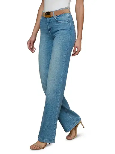 L'Agence Women's Clayton Wide-Leg Jeans | Thumbnail 4