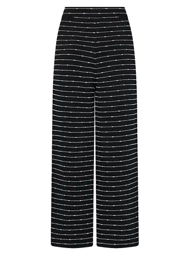 Milly Women's Lettie Striped Knit Pants | Thumbnail 3 Milly Women's Lettie Striped Knit Pants | Thumbnail 3