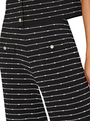 Milly Women's Lettie Striped Knit Pants | Thumbnail 6 Milly Women's Lettie Striped Knit Pants | Thumbnail 6