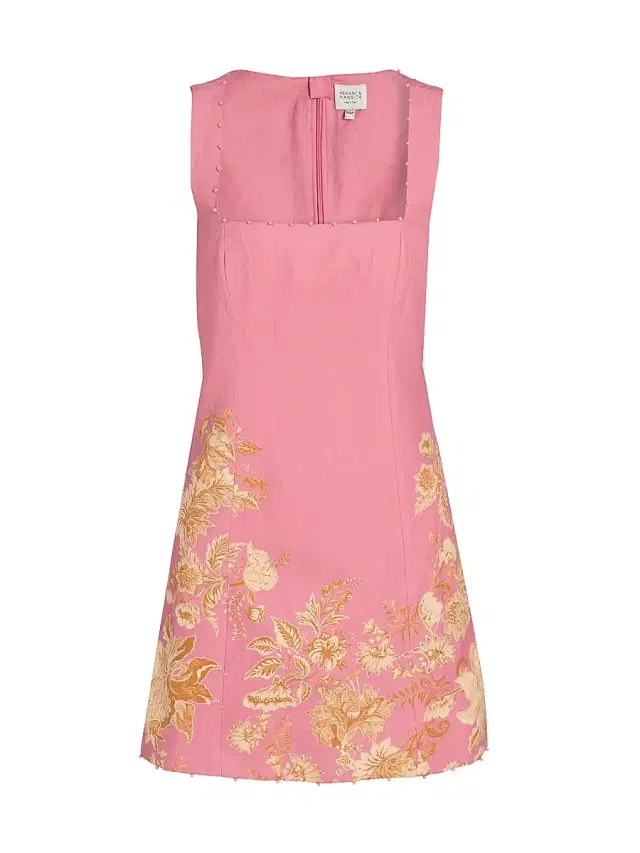 Hemant & Nandita Women's Floral A-Line Minidress