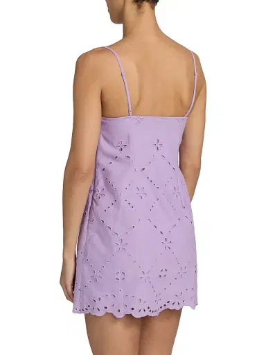 Hemant & Nandita Women's Cotton-Linen A-Line Minidress | Thumbnail 5 Hemant & Nandita Women's Cotton-Linen A-Line Minidress | Thumbnail 5