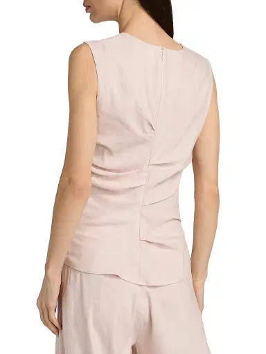 Proenza Schouler White Label Women's Anoushka Linen-Blend Top | Thumbnail 5 Proenza Schouler White Label Women's Anoushka Linen-Blend Top | Thumbnail 5