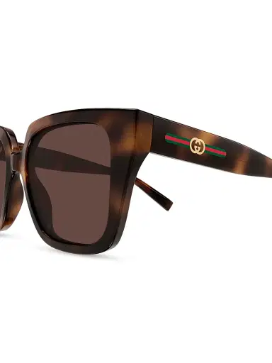 Gucci Women's Lines 54MM Butterfly Sunglasses - Brown | Thumbnail 3 Gucci Women's Lines 54MM Butterfly Sunglasses - Brown | Thumbnail 3