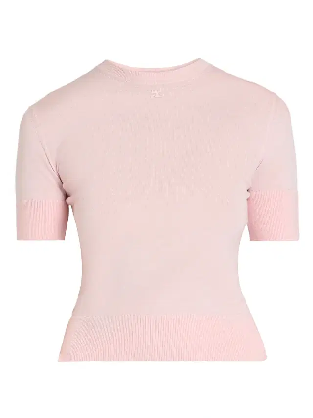 Women's Merino Wool Top - Light Pink