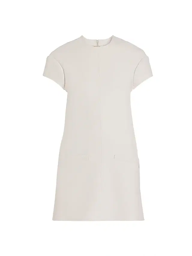 Courreges Women's Heritage Wool-Blend Minidress - Clay