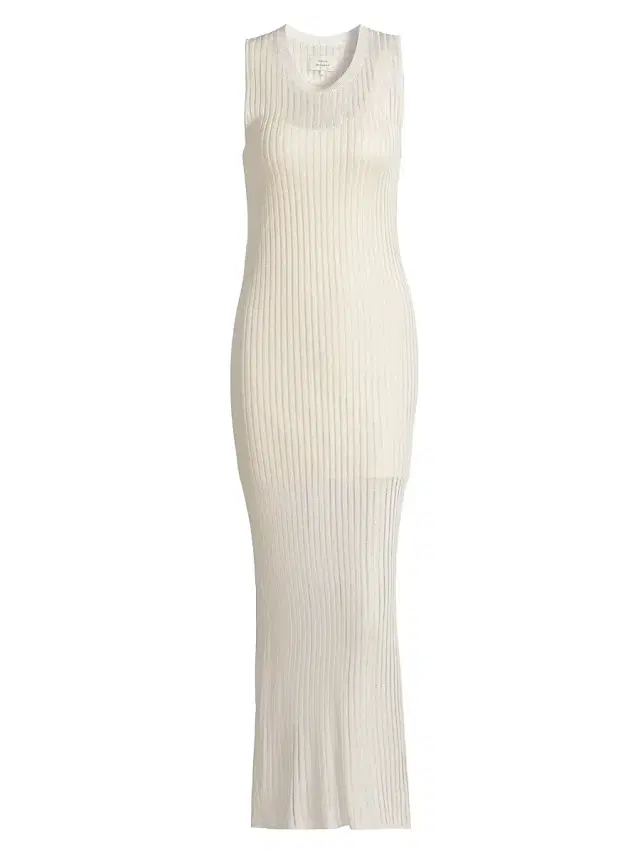 Women's Icaria Rib-Knit Midi-Dress -