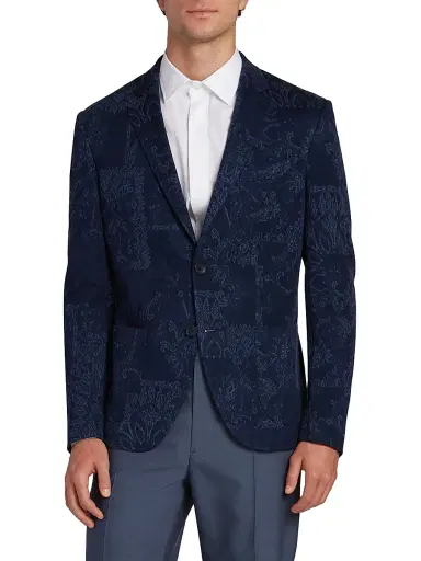 Etro Men's Roma Bandana Print Sport Jacket | Thumbnail 3 Etro Men's Roma Bandana Print Sport Jacket | Thumbnail 3