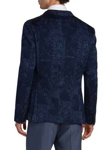 Etro Men's Roma Bandana Print Sport Jacket | Thumbnail 5 Etro Men's Roma Bandana Print Sport Jacket | Thumbnail 5
