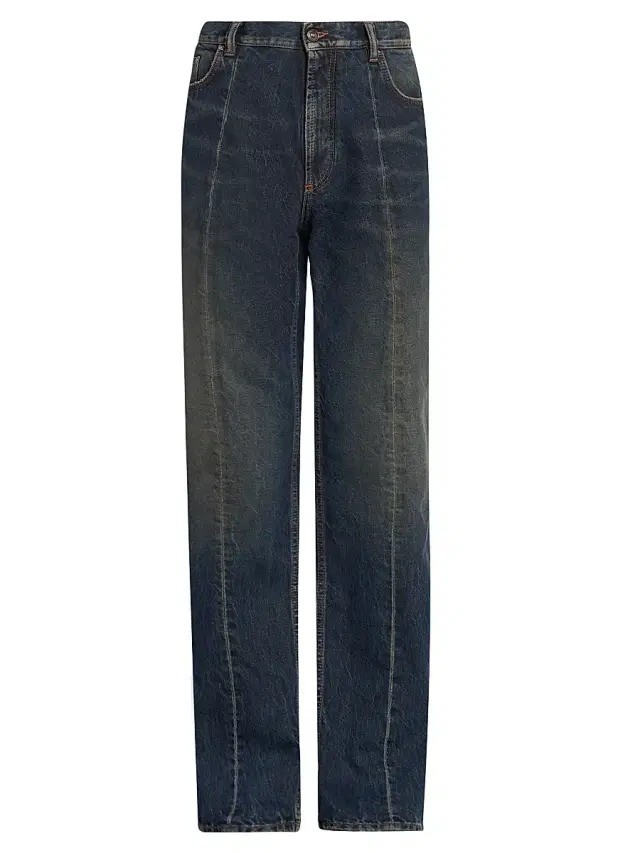 Men's Non-Stretch Vintage Shibuya Straight-Leg Jeans - Blue