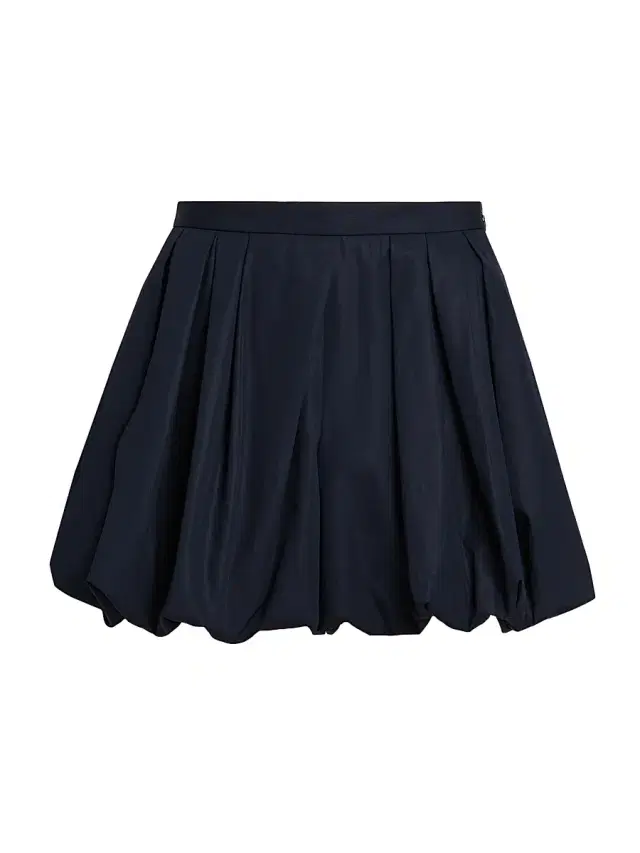 Jil Sander Women's Bubble-Hem Cotton Shorts - Navy
