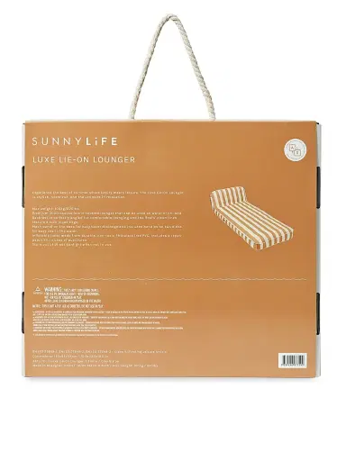 Sunnylife Seagrass Stripe Luxe Lie-On Lounger | Thumbnail 5 Sunnylife Seagrass Stripe Luxe Lie-On Lounger | Thumbnail 5