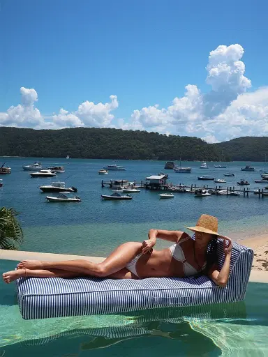 Sunnylife Le Weekend Luxe Lie-On Lounger Float | Thumbnail 7 Sunnylife Le Weekend Luxe Lie-On Lounger Float | Thumbnail 7