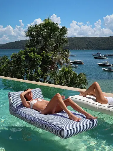 Sunnylife Le Weekend Luxe Lie-On Lounger Float | Thumbnail 8 Sunnylife Le Weekend Luxe Lie-On Lounger Float | Thumbnail 8