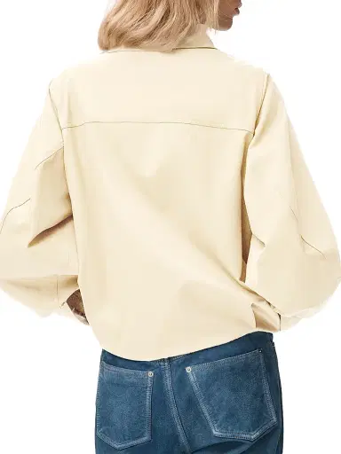 LOEWE Women's Twill Bomber Jacket | Thumbnail 3