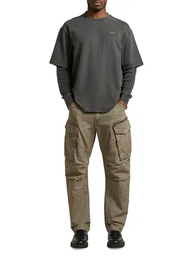 G-Star Men's Double Layer Long-Sleeve T-Shirt | Thumbnail 2
