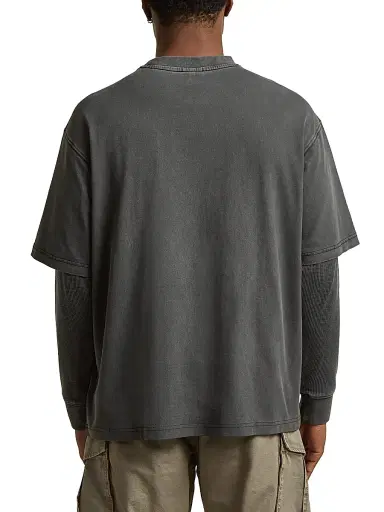 G-Star Men's Double Layer Long-Sleeve T-Shirt | Thumbnail 5
