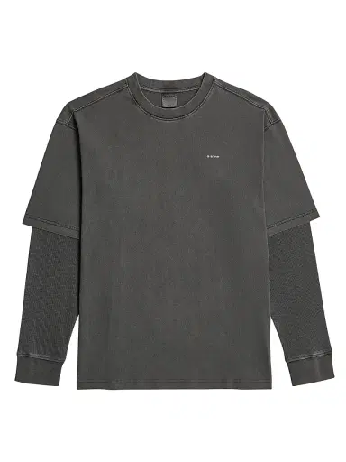 G-Star Men's Double Layer Long-Sleeve T-Shirt | Thumbnail 1