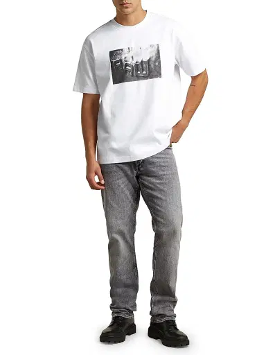 G-Star Men's Graphic Relaxed T-Shirt - White | Thumbnail 5 G-Star Men's Graphic Relaxed T-Shirt - White | Thumbnail 5