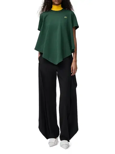 Loewe Women's Cape Cotton-Blend T-Shirt | Thumbnail 2 Loewe Women's Cape Cotton-Blend T-Shirt | Thumbnail 2