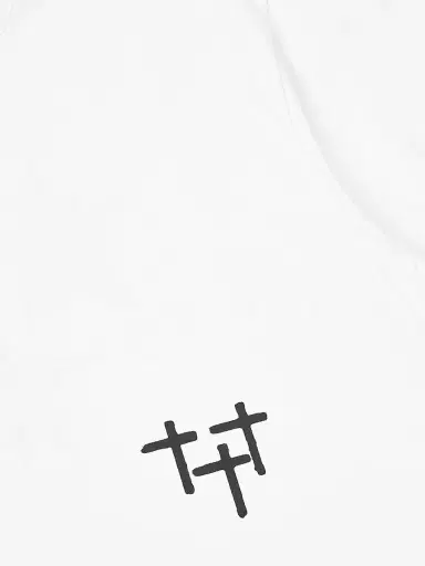 RTA Men's Exodus Colin Oversized T-Shirt - White Smoky Stars | Thumbnail 3