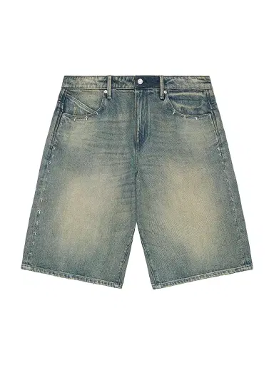 RTA Men's Exodus Gustavo Denim Bermuda Shorts - Dawn Wave - Size 33 | Thumbnail 1 RTA Men's Exodus Gustavo Denim Bermuda Shorts - Dawn Wave - Size 33 | Thumbnail 1