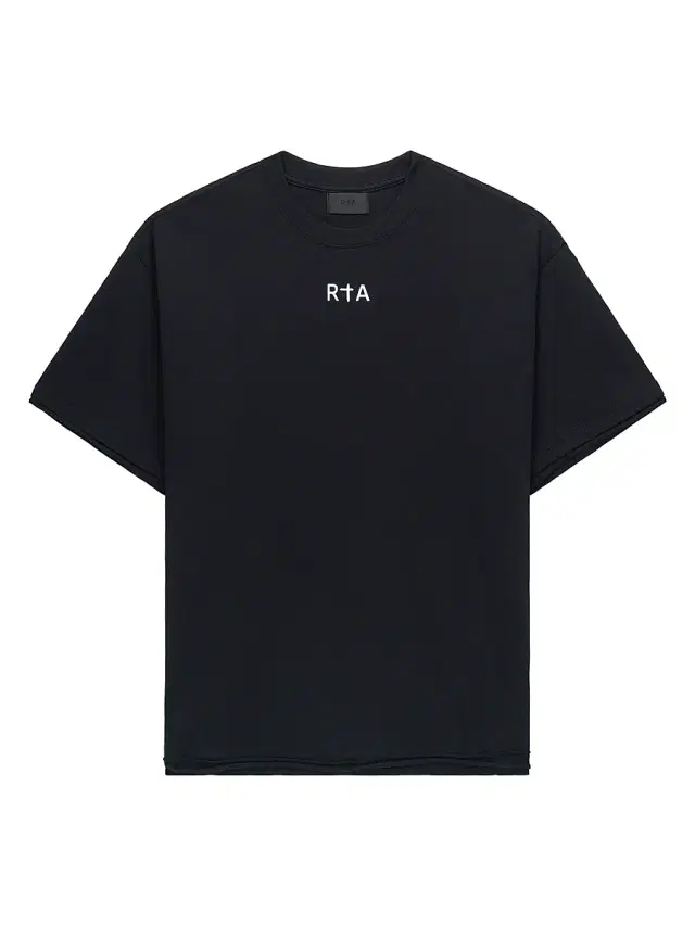 RTA Men's Exodus Elian Double Layered T-Shirt - Black Rta Flag