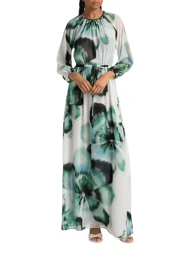 Misa Los Angeles Women's Perdita Floral Maxi Dress - Verdant Anemone - Size Medium | Thumbnail 2 Misa Los Angeles Women's Perdita Floral Maxi Dress - Verdant Anemone - Size Medium | Thumbnail 2