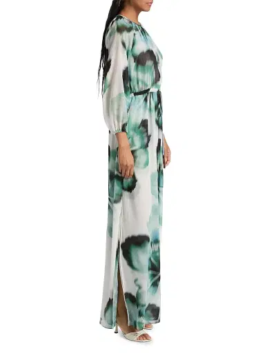 Misa Los Angeles Women's Perdita Floral Maxi Dress - Verdant Anemone - Size Medium | Thumbnail 4 Misa Los Angeles Women's Perdita Floral Maxi Dress - Verdant Anemone - Size Medium | Thumbnail 4