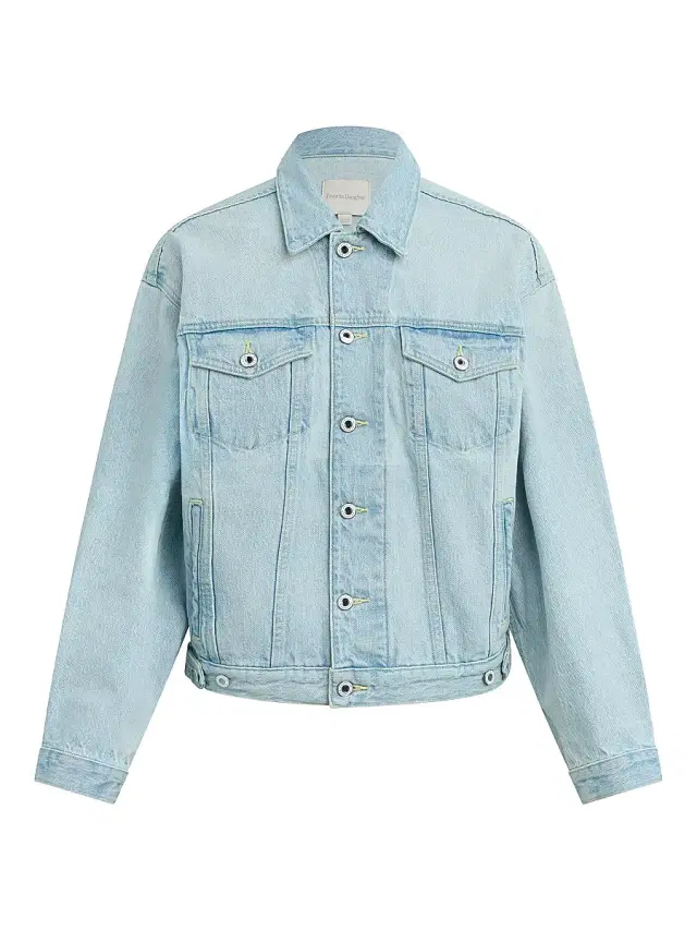 Favorite Daughter Women's The Otto Denim Trucker Jacket - Freeport