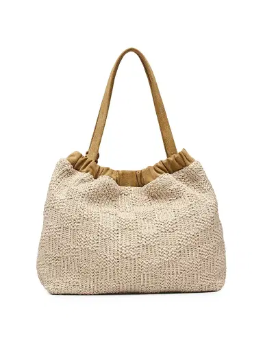 Marc Jacobs Women's The Woven Cristina Tote Bag - Natural | Thumbnail 4