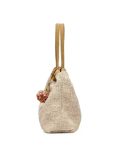 Marc Jacobs Women's The Woven Cristina Tote Bag - Natural | Thumbnail 5