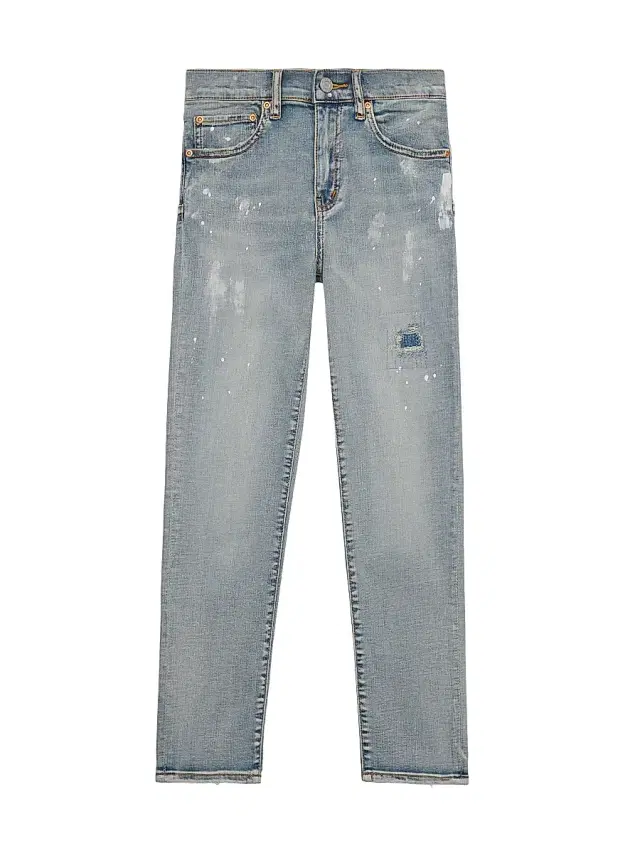 Little Boy's & Boy's Distressed Skinny Jeans - Indigo